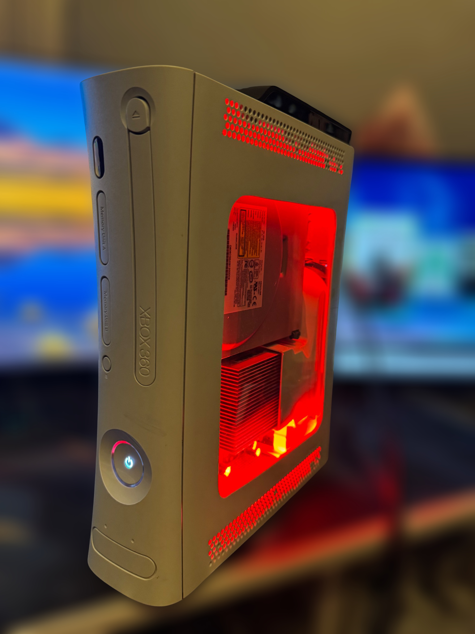 Phat White Red LED Acrylic